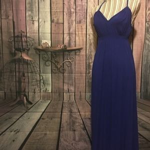 Blue Nordstrom Brand Maxi Dress